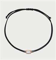 Armband Rue des Mille Dame in Stoff Zircone BR-040 M1 AU